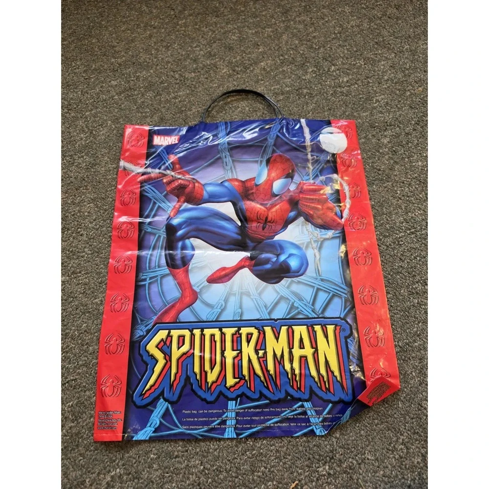 Classic Spiderman Halloween Trick or Treat Bag - NEW from 2004